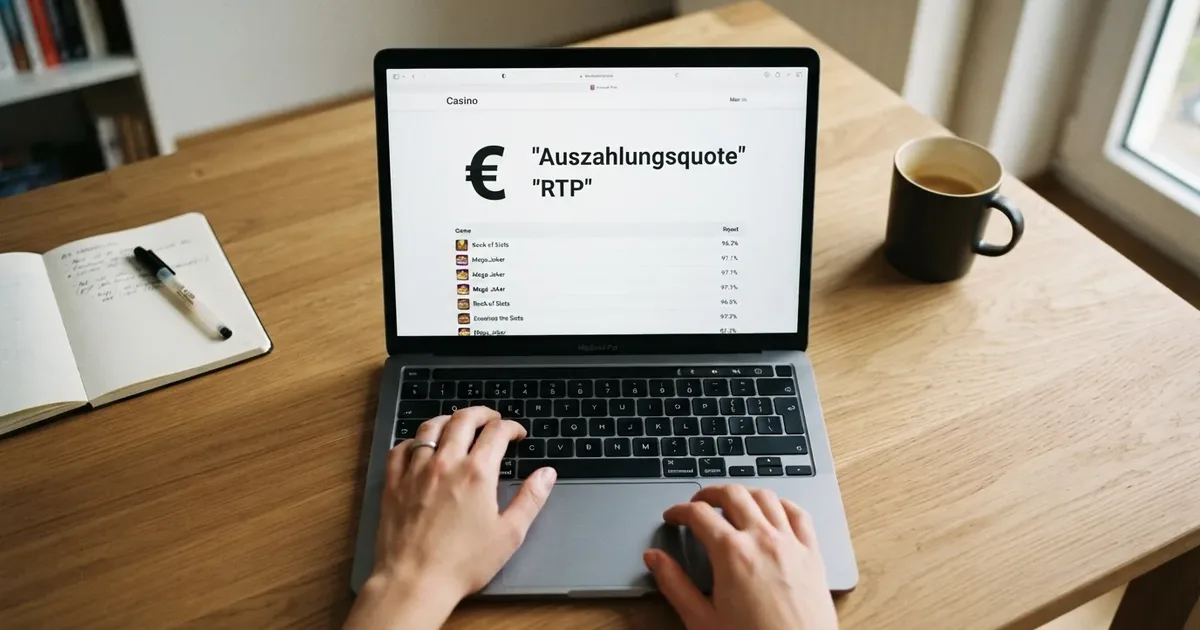 Beste Auszahlungsquote Online Casino 2026 – RTP-Vergleich & Top-Anbieter