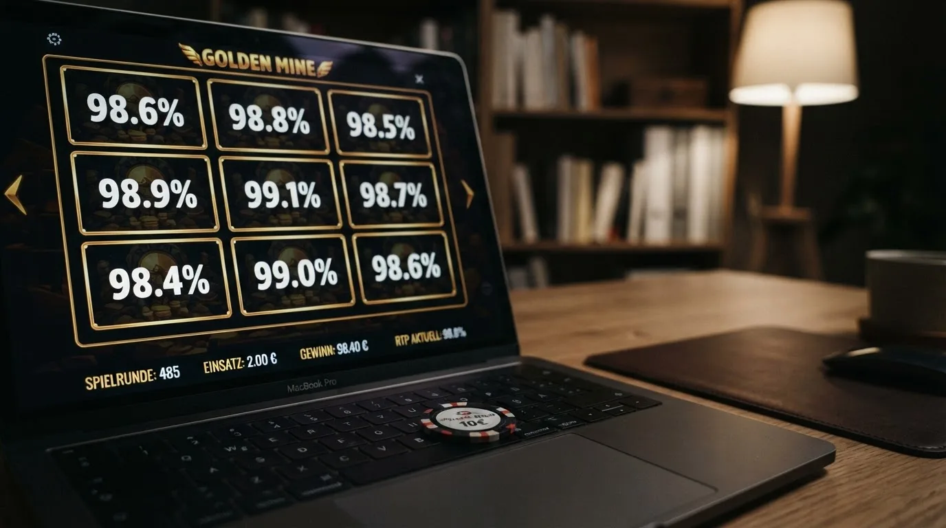 Die neun höchst-RTP-Slots im deutschen Echtgeld-Markt als Kachel-Montage