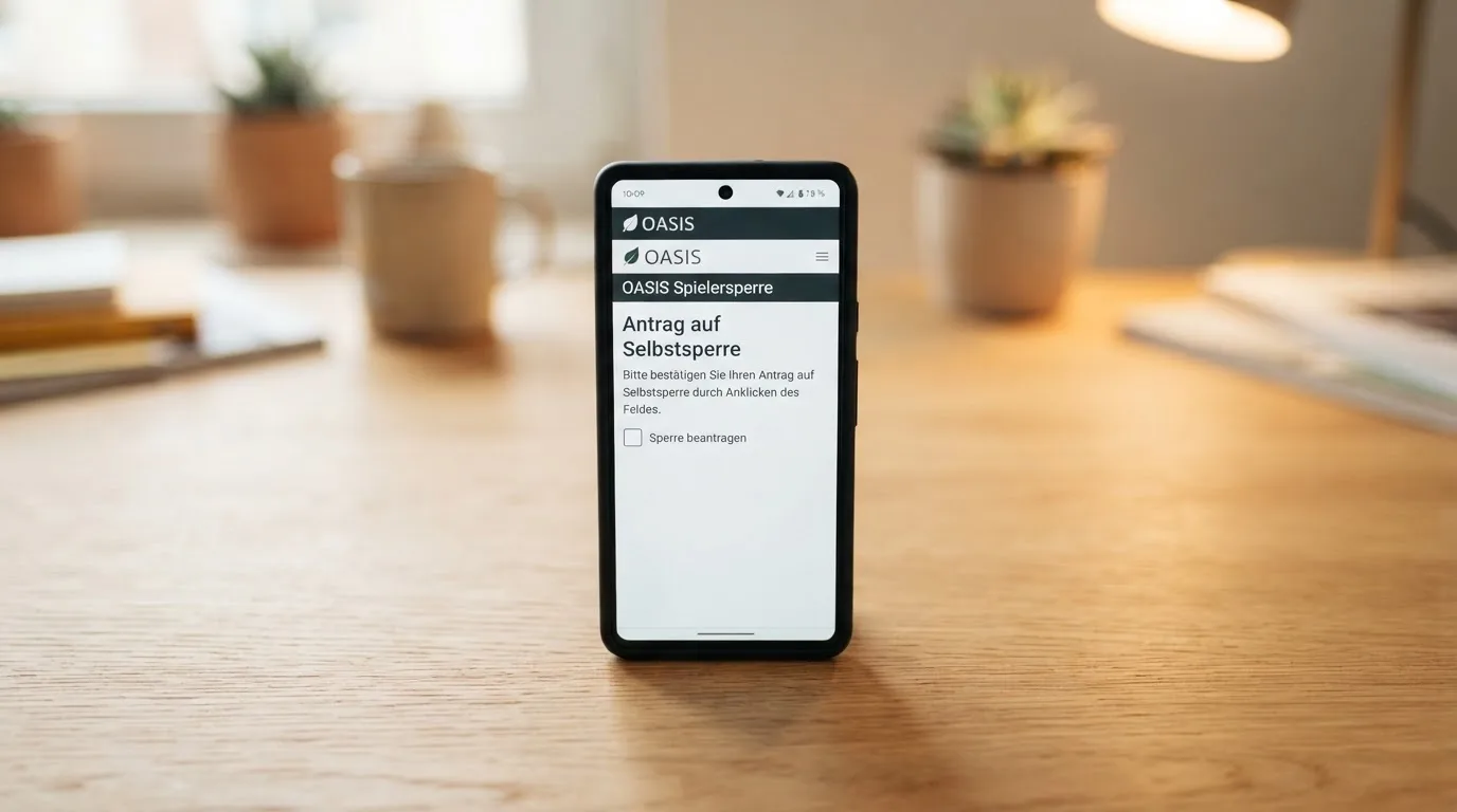 Symbolbild: Smartphone mit geöffneter Hilfsangebots-Seite und BZgA-Hotline-Nummer