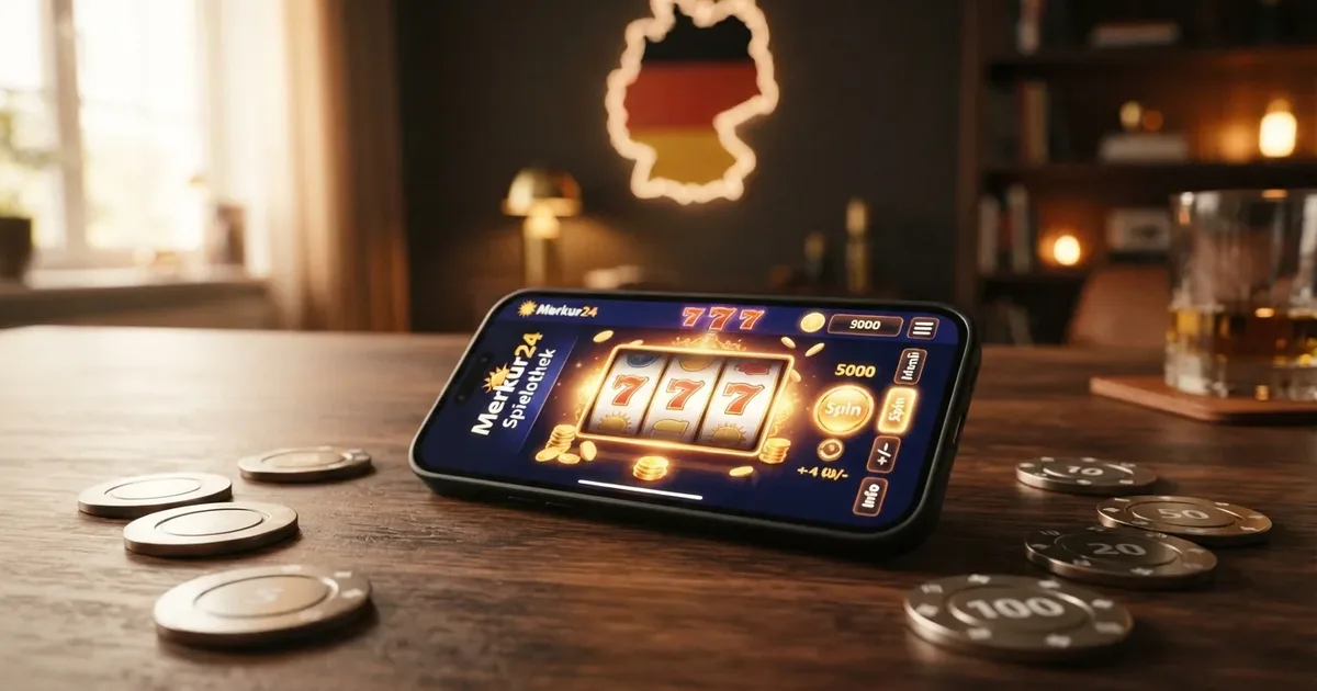 AstroPay-Logo über Smartphone-Bildschirm mit Casino-Chips und DE-Markt-Hinweis