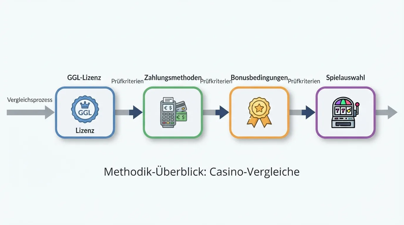 Methodik-Übersicht mit Quellen und Prüfkriterien