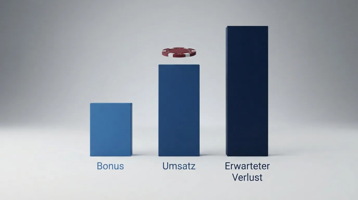 Bonusprozent neben markiertem Umsatzfaktor und kleinem Kartensymbol