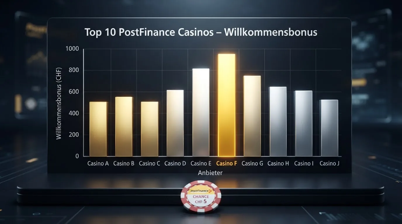 Übersicht der Top-Casinos für Schweizer Spieler