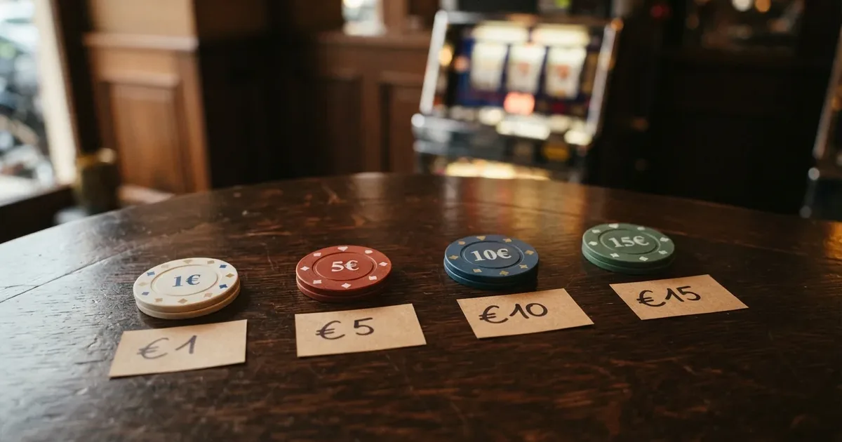Online Casino mit 1, 5, 10 und 15 Euro Einzahlung im Vergleich