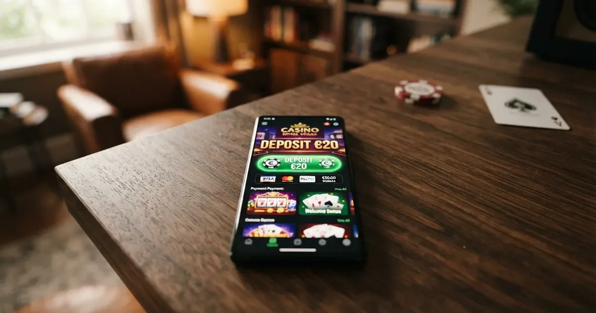 Online-Casino mit kleiner Einzahlung: der 20-Euro-Überblick 2026