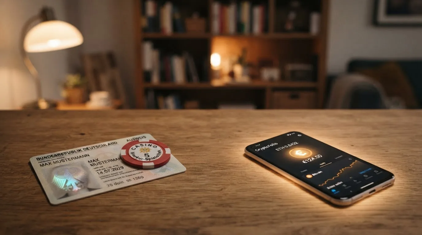 Ausweisprüfung und Wallet-Zahlung als Gegenüberstellung zweier Casinowege