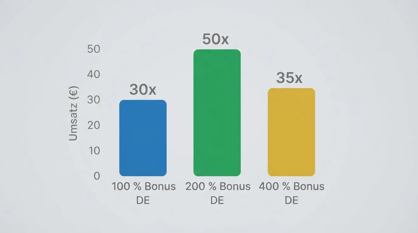 Bonusrechner mit Prozentwerten und Umsatzbedingungen für den Apple-Pay-Willkommensbonus